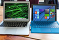 So sánh Surface pro 3 với Macbook Air